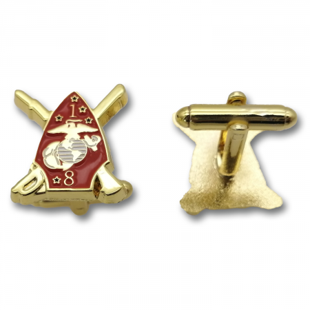 1st Battalion Eighth Marines Cufflinks